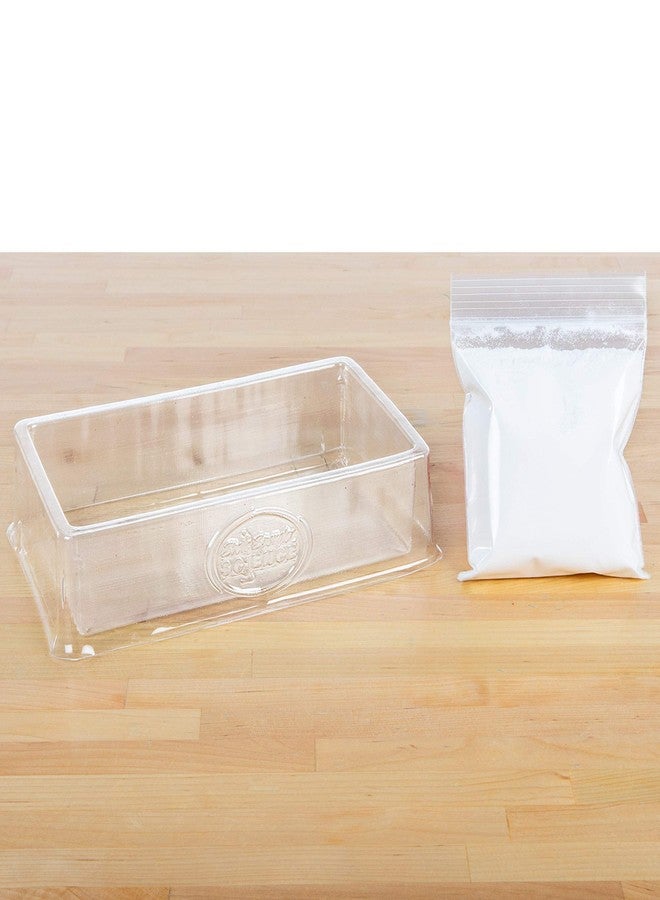 Steve Spangler Science Insta-Snow Powder Starter Kit, 2.6 oz Bag and Plastic Tank - Science Kits for Kids, Makes Realistic, Fluffy Snow in Seconds, Sensory Toys & STEM Activities for Classrooms/Home - Image 2